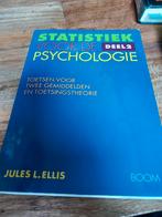 Statistiek voor Psychologie Deel 2 - Jules L. Ellis, Ophalen of Verzenden, Gelezen, Overige onderwerpen, Jules L. Ellis