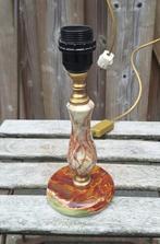 Prachtig vintage onyx marmeren tafel lampje., Ophalen of Verzenden, Huis en Inrichting