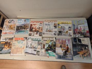 25 stuks woontijdschriften beschikbaar voor biedingen