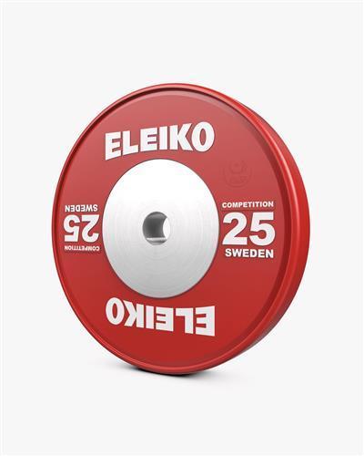 Eleiko IWF Weightlifting Competition Disc 25kg (demo), Sport en Fitness, Fitnessmaterialen, Gebruikt, Ophalen of Verzenden