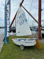 Te Koop: Van Wettum Optimist NED3379, Watersport en Boten, Ophalen, Zo goed als nieuw