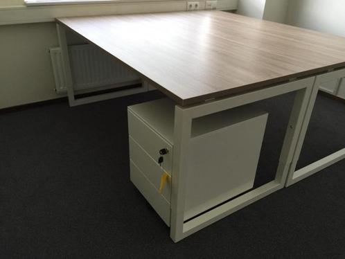 Verstelbare bureau's 200x100cm, Huis en Inrichting, Bureaus, Zo goed als nieuw, In hoogte verstelbaar, Ophalen of Verzenden