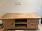 TV meubel hout, Huis en Inrichting, Ophalen, Teakhout, 50 tot 100 cm, Zo goed als nieuw