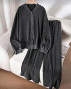 Kleding set Alyna Zwart (44-52), Verzenden, Nieuw, Zwart, Overige typen