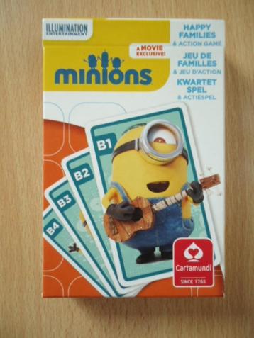 Minions kwartet en actiespel, nieuw beschikbaar voor biedingen
