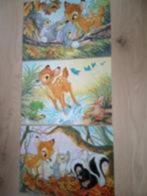 3 Bambi. Puzzels (set), Ophalen of Verzenden, Minder dan 500 stukjes, Zo goed als nieuw, Legpuzzel