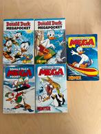 5 Donald Duck mega pockets, Meerdere stripboeken, Ophalen of Verzenden, Gelezen