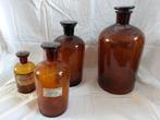 antieke apothekers flessen, Ophalen