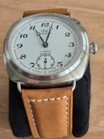 Mechanisch Horloge met Glasbodem, Sieraden, Tassen en Uiterlijk, Horloges | Heren, Overige merken, Overige materialen, Leer, Polshorloge