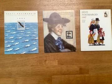 Estlandse Postzegelcollectie 1995-1997 beschikbaar voor biedingen