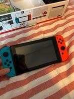 Switch V2 2019, Spelcomputers en Games, Spelcomputers | Nintendo Switch, Switch 2019 Upgrade, Met 2 controllers, Ophalen of Verzenden