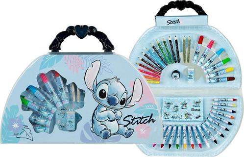 Lilo en Stitch Tekenkoffer - 51 Delig - Disney, Kinderen en Baby's, Speelgoed | Educatief en Creatief, Knutselen, Ophalen of Verzenden