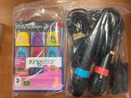 Ps2 Singstar 80’s met 2 microfoons, Muziek, Ophalen of Verzenden, Zo goed als nieuw, 3 spelers of meer