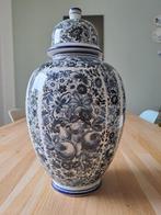 Vintage dekselvaas groot Ardalt - Delfia Ceramiche, Antiek en Kunst, Ophalen of Verzenden