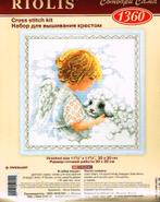 Cado riolis borduurpakket, engel met schaap 1360, Ophalen of Verzenden, Nieuw, Handborduren, Borduurpakket