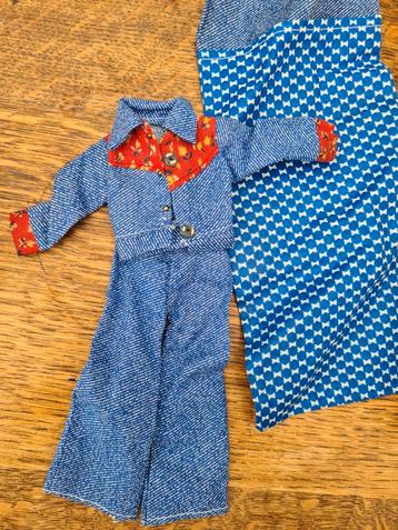 Vintage SPIJKERPAK slaapzak en tas Barbie fashiondol ca.1965 beschikbaar voor biedingen