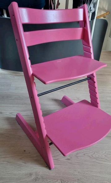 Roze Stokke Tripp Trapp beschikbaar voor biedingen