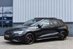 Audi A3 Sportback 45 TFSI e S-Line Competition Black Ed Pano, Gebruikt, 4 cilinders, Leder en Stof, Zwart