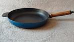 Gietijzeren hapjespan / braadpan - geëmailleerd -   28 cm, Huis en Inrichting, Keuken | Potten en Pannen, Ophalen of Verzenden