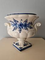 Delfts Blauwe Jardinière - Handgeschilderd, Ophalen of Verzenden
