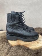 Stoere leren boots van Nubikk, Nubikk, Verzenden, Zwart, Nieuw