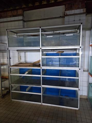 Grote kweekstelling 190x51x215cm beschikbaar voor biedingen