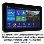 9' Android Auto-Apple Carplay Camper/Vrachtwagen GPS met TMC, Auto diversen, Autonavigatie, Ophalen of Verzenden, Nieuw