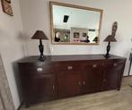 Massief Houten Dressoir in Nieuwstaat!, Huis en Inrichting, Ophalen, Nieuw, 200 cm of meer, Met lade(s)