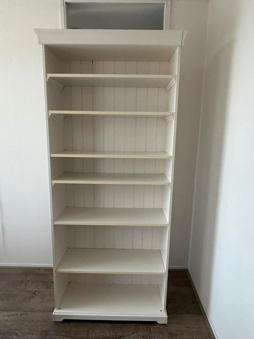 IKEA Liatorp boekenkast 215 x 90 x 34 cm wit, Huis en Inrichting, Kasten | Boekenkasten, Gebruikt, Ophalen
