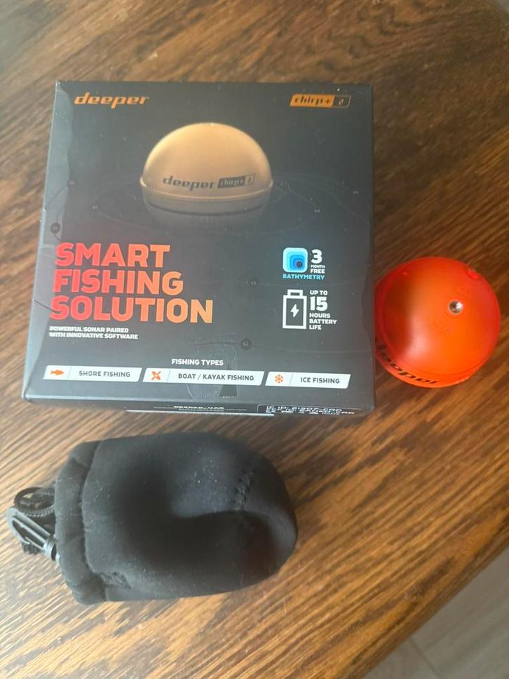 Te koop deeper chirp 2+, Watersport en Boten, Hengelsport | Karpervissen, Zo goed als nieuw, Overige typen, Ophalen of Verzenden