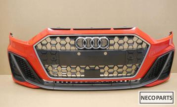 AUDI A1 82A VOORBUMPER ORIGINEEL S-LINE 4xPDC KLEUR LZ3M beschikbaar voor biedingen