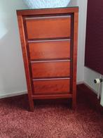 Mooi degelijk ladenkastje in kersenkleur, Huis en Inrichting, Ophalen, Gebruikt, 100 tot 150 cm, 50 tot 100 cm