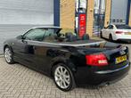 Audi A4 Cabriolet 2.4 V6 Pro Line cabriolet, leder, lichtmet, Gebruikt, Zwart, Cabriolet, 4 stoelen