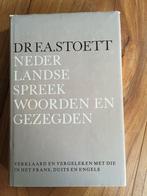 Stoett: Nederlandse Spreekwoorden en Gezegden, Ophalen of Verzenden, Gelezen, Dr. F.A. Stoett, Nederlands