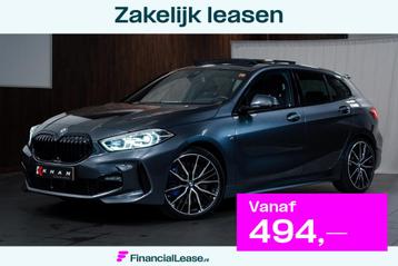 BMW 1-serie 118i High Executive M-Sport Pano|Sfeer|Dealer on beschikbaar voor biedingen