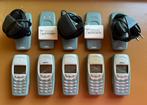 5x Nokia 3410 met laders (x3) en batterij (x2), Gebruikt, Overige kleuren, Geen camera, Fysiek toetsenbord