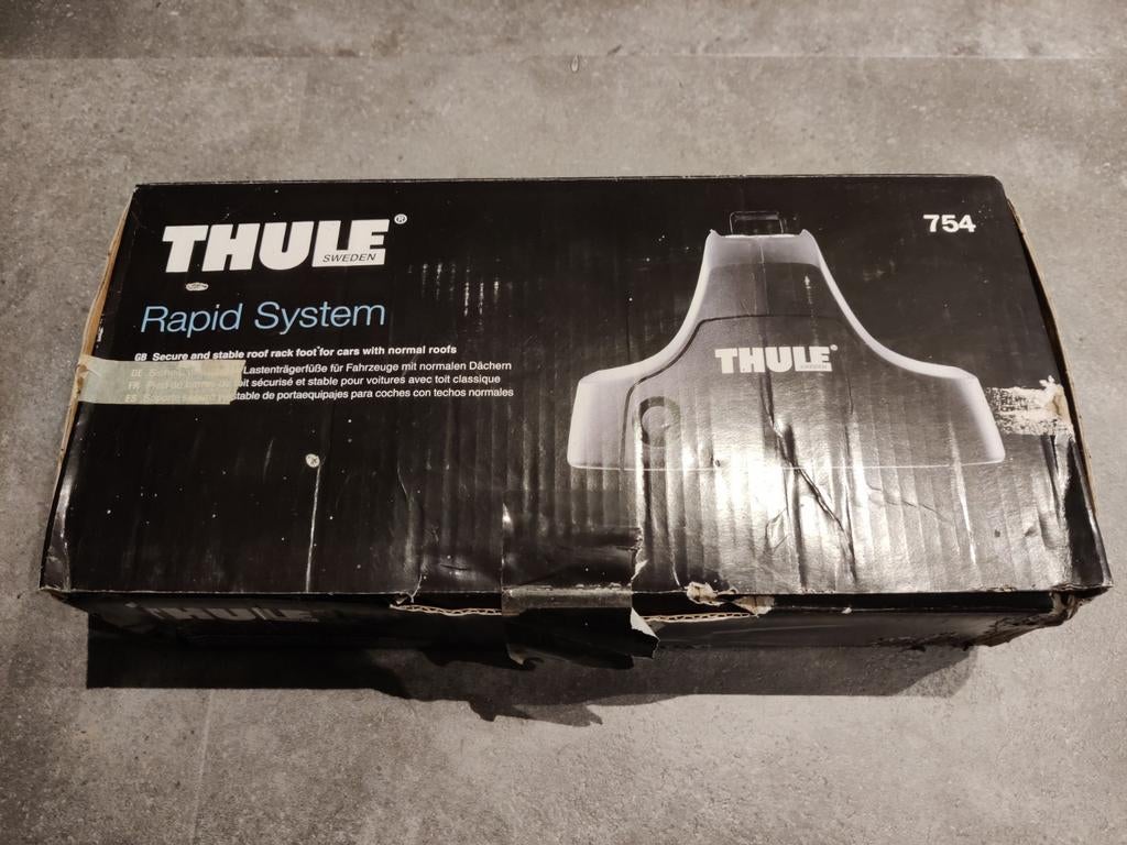 Thule Rapid 754 Dakdragers Voetenset - Nieuw, Auto diversen, Dakdragers, Ophalen of Verzenden, Nieuw