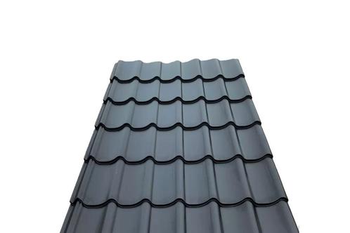 Dakpanplaten damwand mat zwart wrinkle, Doe-het-zelf en Verbouw, Dakpannen en Dakbedekking, Nieuw, Zwart, 15 m² of meer, Ophalen