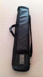 Biljarttas + 2 keu's, Ophalen of Verzenden, Gebruikt, Keu of Ballen