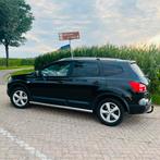 Nissan Qashqai+2 2.0 2WD 2009 Zwart, Auto's, Voorwielaandrijving, 4 cilinders, 7 stoelen, Origineel Nederlands