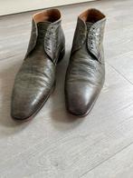 Greve Groene Leren Schoenen Maat 44 / 9, Kleding | Heren, Schoenen, Ophalen of Verzenden, Gedragen, Overige kleuren, Veterschoenen