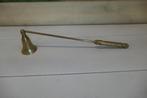 Lange antiek brocante messing kaarsendover., Antiek en Kunst, Ophalen of Verzenden