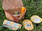 Picknickmand met inhoud, Hobby en Vrije tijd, Picknickmanden, Ophalen of Verzenden, Zo goed als nieuw