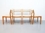 Vintage eetkamerstoelen | Findahl's møbler | Denmark |, Huis en Inrichting, Stoelen, Hout, Gebruikt, Overige kleuren, .