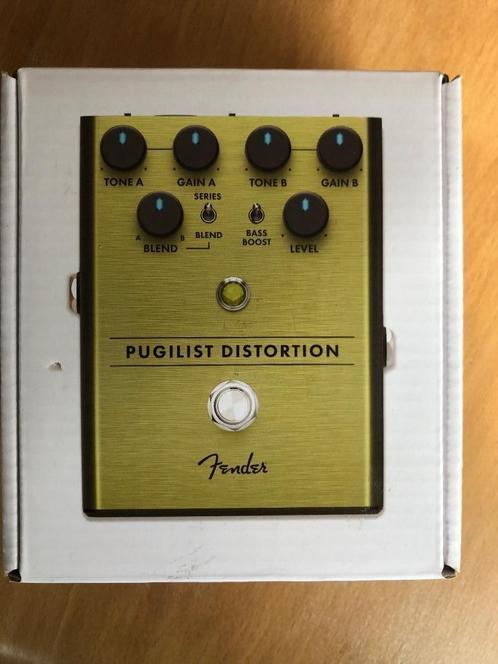 Fender Pugilist distortion - als nieuw in doos met adapter, Muziek en Instrumenten, Effecten, Zo goed als nieuw, Ophalen