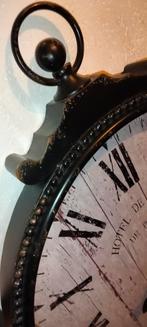 Hele grote zware brocante klok, Ophalen, Wandklok, ., Zo goed als nieuw