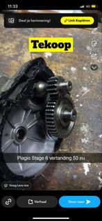 Stage 6 Vertanding Piaggio, Fietsen en Brommers, Ophalen of Verzenden, Gebruikt, Overige typen, Piaggio