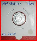 ⰆWITHOUT ARUBA 1989-2023: NETHERLANDS ANTILLES 10 CENTS 1991, Verzenden, Midden-Amerika, Losse munt