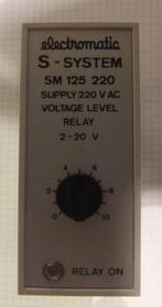 Electromatic S - SYSTEM SM 125 220, Hobby en Vrije tijd, Elektronica-componenten, Ophalen of Verzenden, Gebruikt