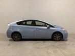Toyota Prius 1.8 Plug-in Dynamic Navi Camera Head Up Clima C, Auto's, Euro 5, Gebruikt, Blauw, Leder en Stof